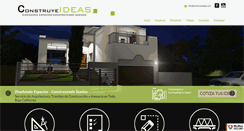 Desktop Screenshot of construyeideas.com